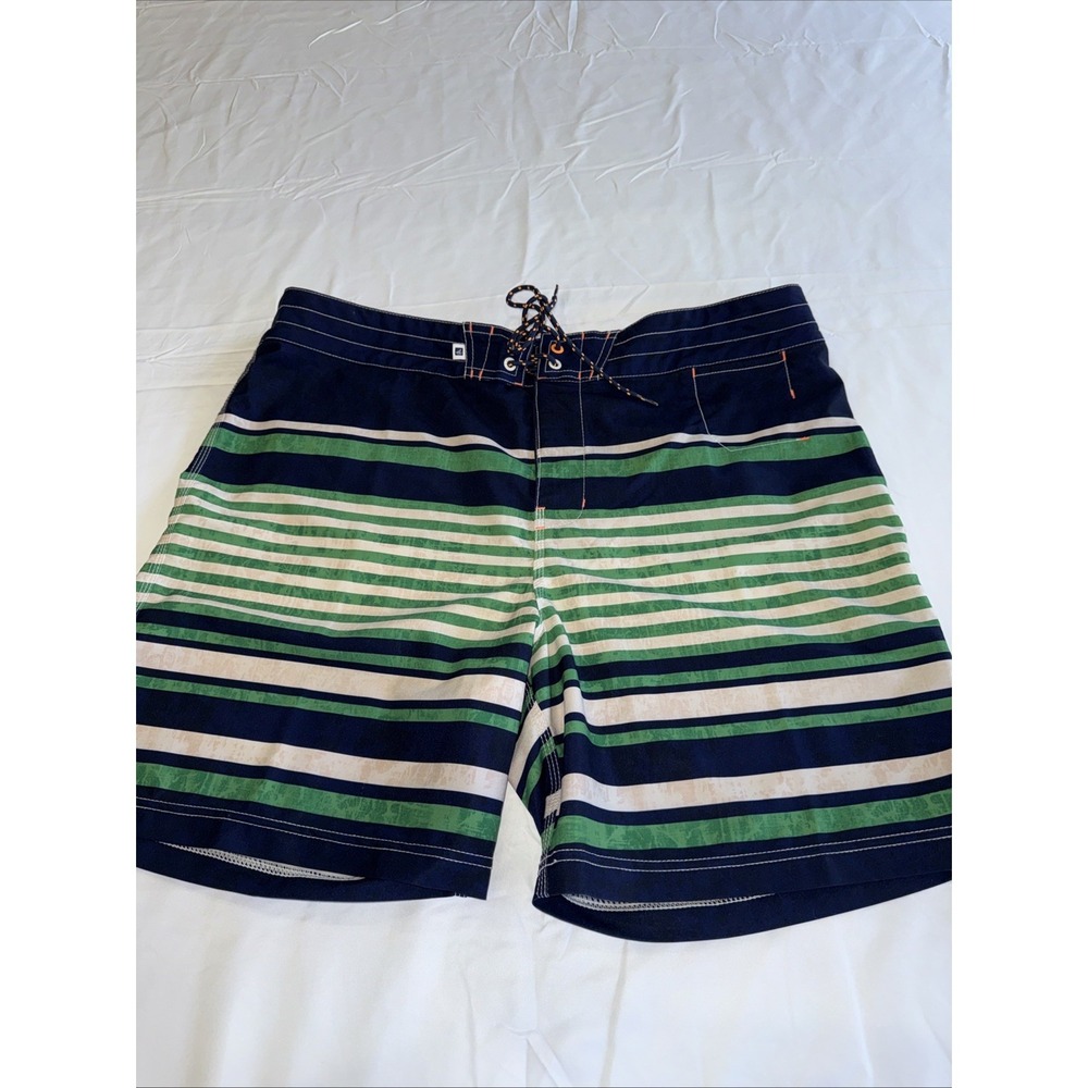 Sperry‎ Top-Sider striped swim trunks board shorts, men's size 38